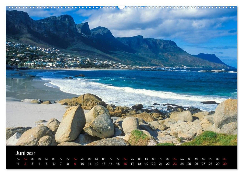 Cape Town, Winelands and Garden Route (CALVENDO wall calendar 2024) 