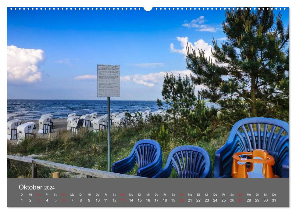 Boltenhagen - Experience the sea (CALVENDO Premium Wall Calendar 2024) 