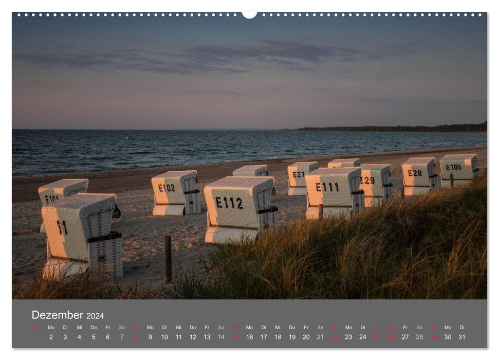 Boltenhagen - Experience the sea (CALVENDO Premium Wall Calendar 2024) 