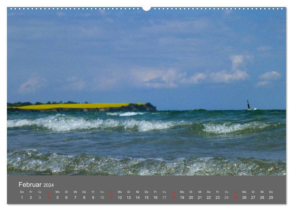 Boltenhagen - Experience the sea (CALVENDO Premium Wall Calendar 2024) 
