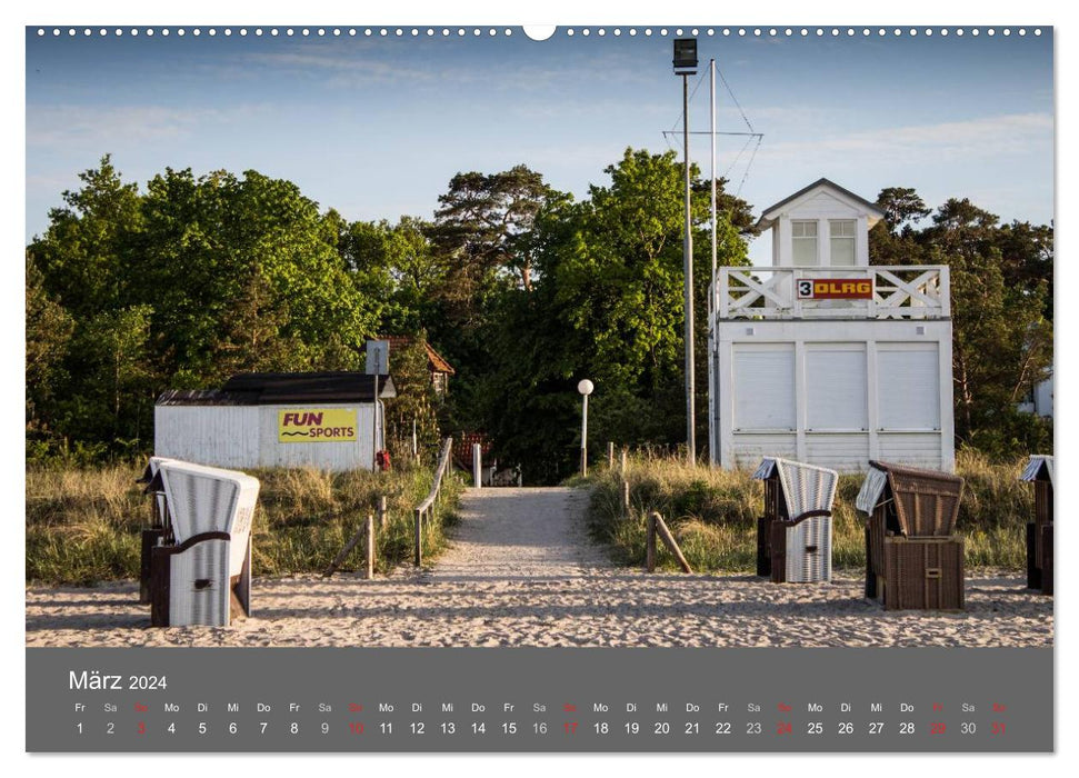 Boltenhagen - Experience the sea (CALVENDO Premium Wall Calendar 2024) 