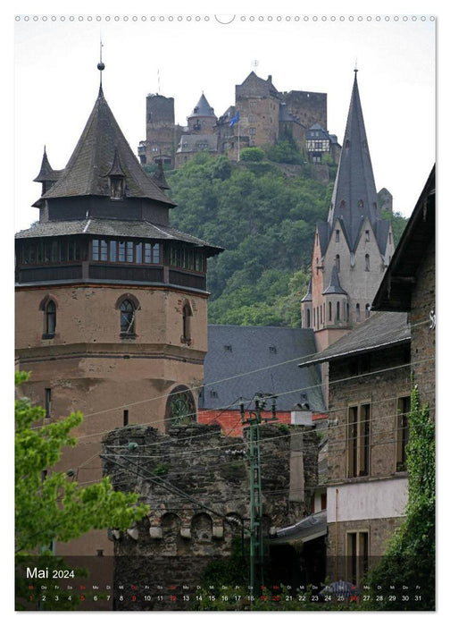 Oberwesel am Rhein (CALVENDO Premium Wandkalender 2024)