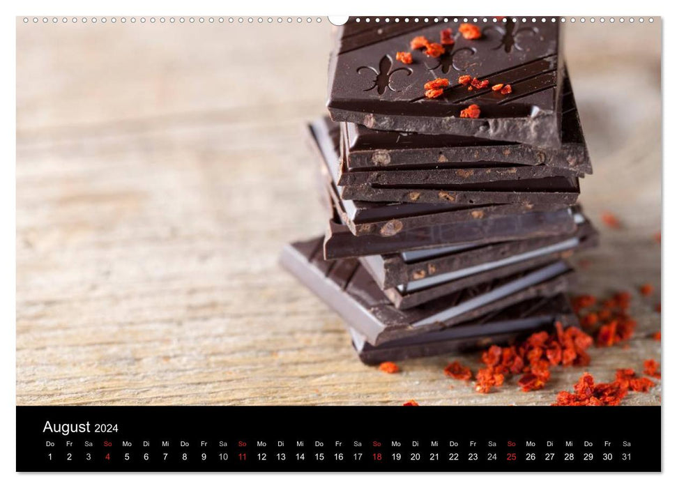 Coffee &amp; Chocolate (CALVENDO Premium Wall Calendar 2024) 