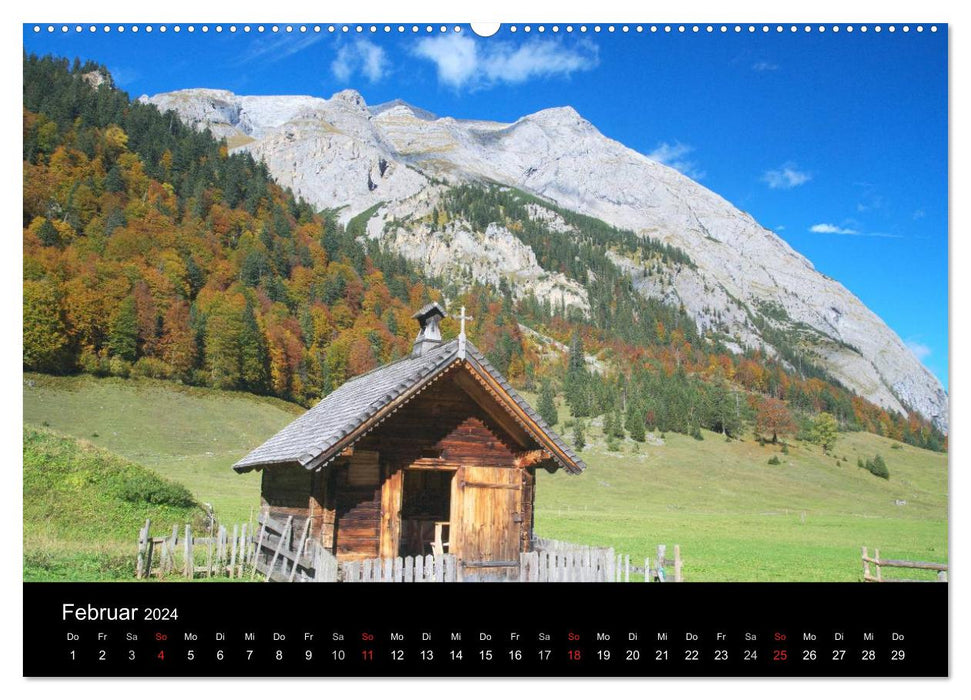 Montagnes, vallées et lacs (Calvendo Premium Wall Calendar 2024) 