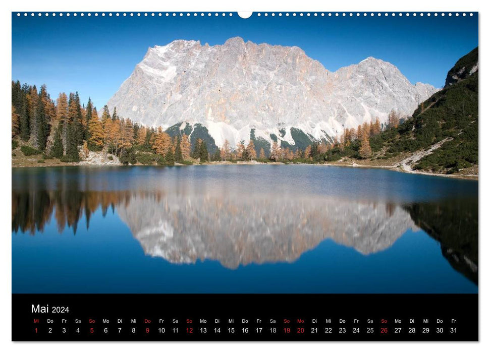 Mountains, Valleys &amp; Lakes (CALVENDO Premium Wall Calendar 2024) 