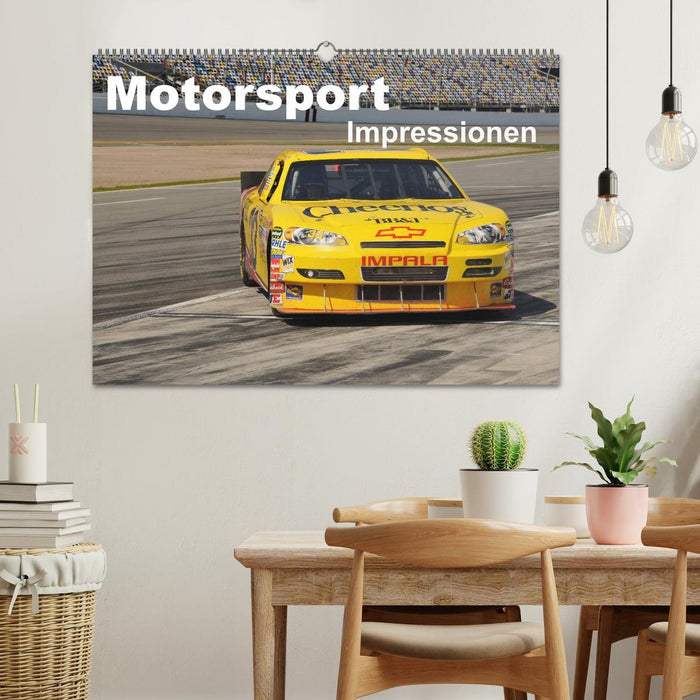 Motorsport - Impressionen (CALVENDO Wandkalender 2024)