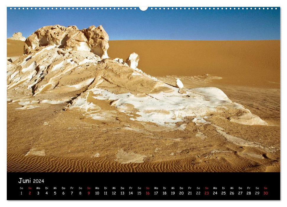 White Desert Egypt (CALVENDO Premium Wall Calendar 2024) 