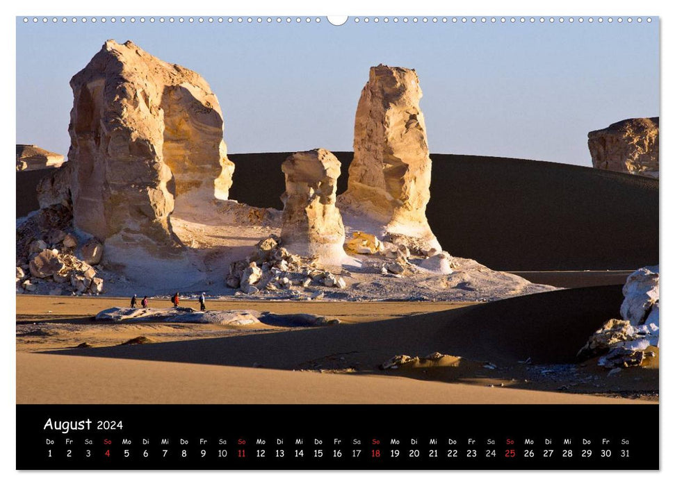Weisse Wüste Ägypten (CALVENDO Premium Wandkalender 2024)