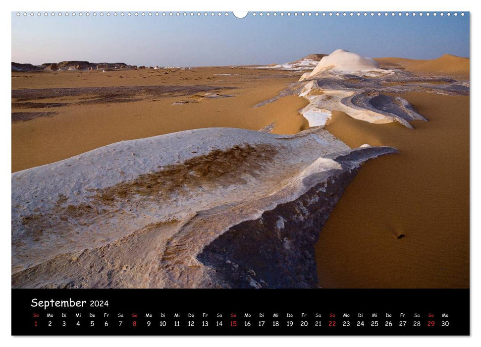 White Desert Egypt (CALVENDO Premium Wall Calendar 2024) 