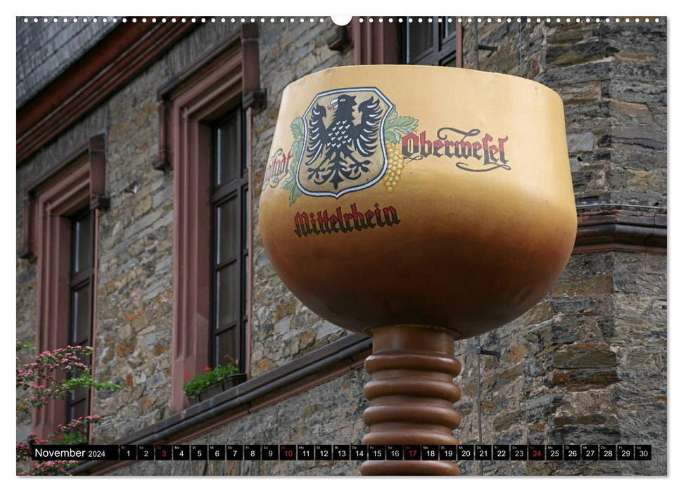 Oberwesel am Rhein (CALVENDO wall calendar 2024) 