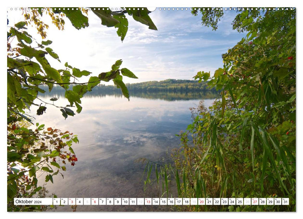 Ruisseaux, rivières, lacs - l'eau dans l'Eifel (calendrier mural CALVENDO 2024) 