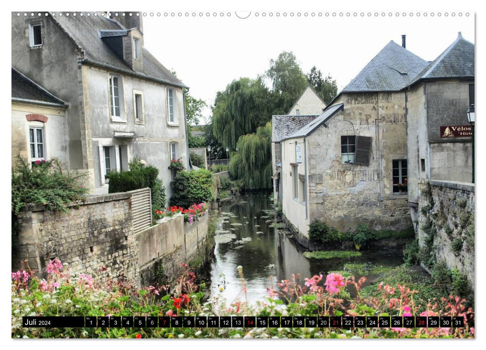 Normandy - the north of France (CALVENDO Premium Wall Calendar 2024) 
