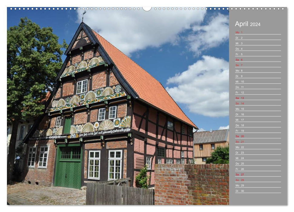 Ansichten meiner Stadt - Verden / Aller (CALVENDO Premium Wandkalender 2024)