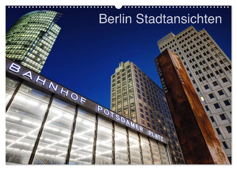 Berlin city views (CALVENDO wall calendar 2024) 