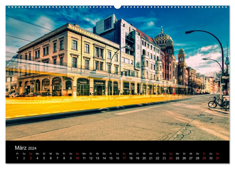 Berlin city views (CALVENDO wall calendar 2024) 