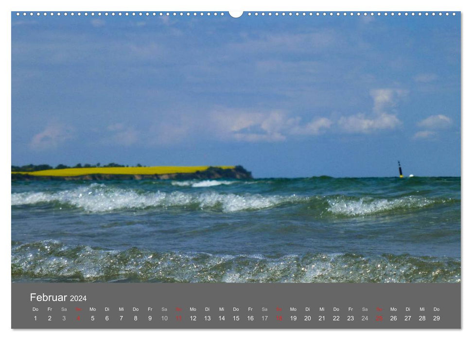 Boltenhagen - Experience the sea (CALVENDO wall calendar 2024) 