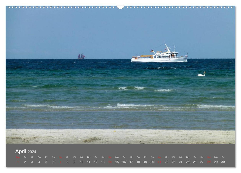 Boltenhagen - Experience the sea (CALVENDO wall calendar 2024) 
