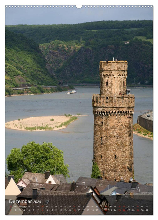 Oberwesel am Rhein (CALVENDO Wandkalender 2024)
