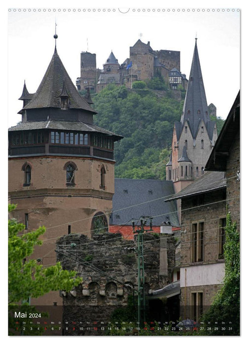 Oberwesel am Rhein (calendrier mural CALVENDO 2024) 