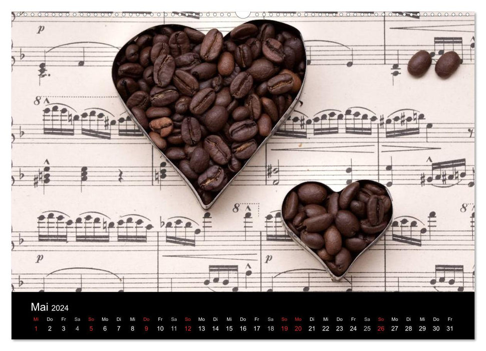 Kaffee & Schokolade (CALVENDO Wandkalender 2024)
