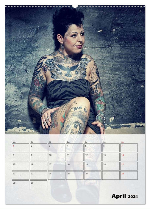 Pure Ink - Original (CALVENDO wall calendar 2024) 