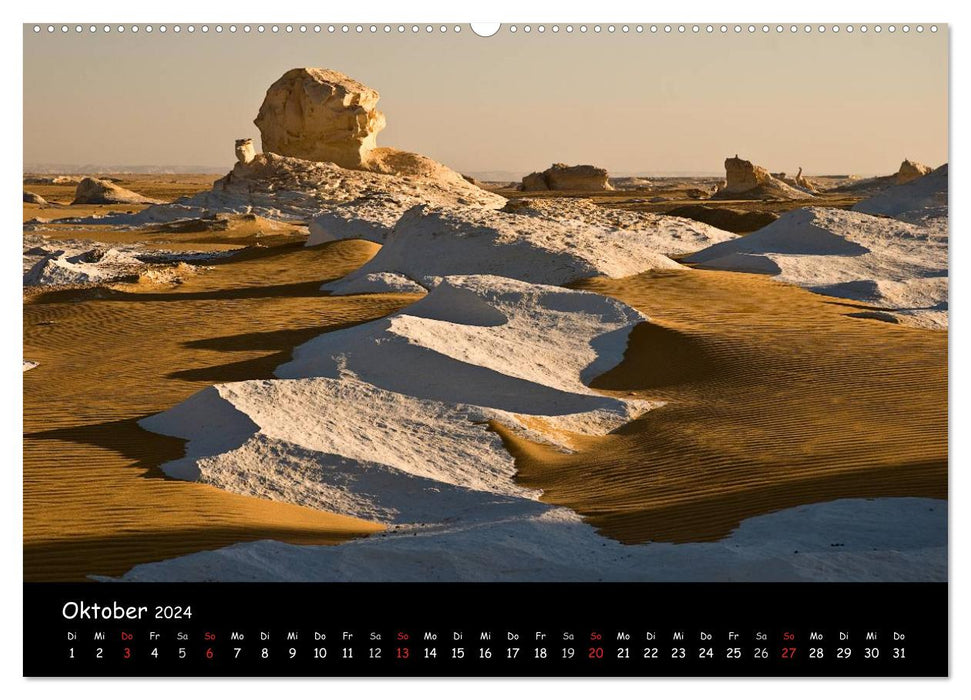 White Desert Egypt (CALVENDO Wall Calendar 2024) 
