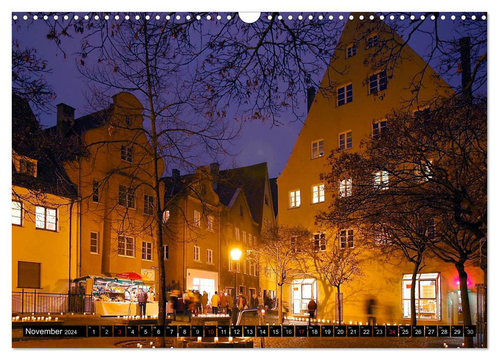 Augsburg – a little different (CALVENDO wall calendar 2024) 