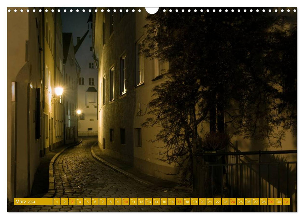 Augsburg – a little different (CALVENDO wall calendar 2024) 