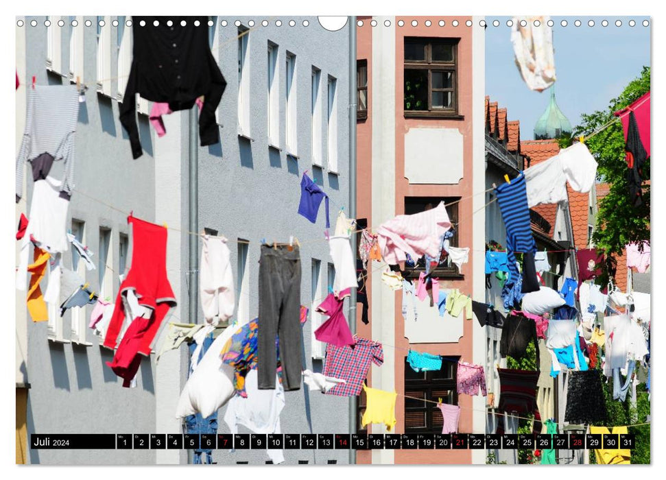 Augsburg – a little different (CALVENDO wall calendar 2024) 