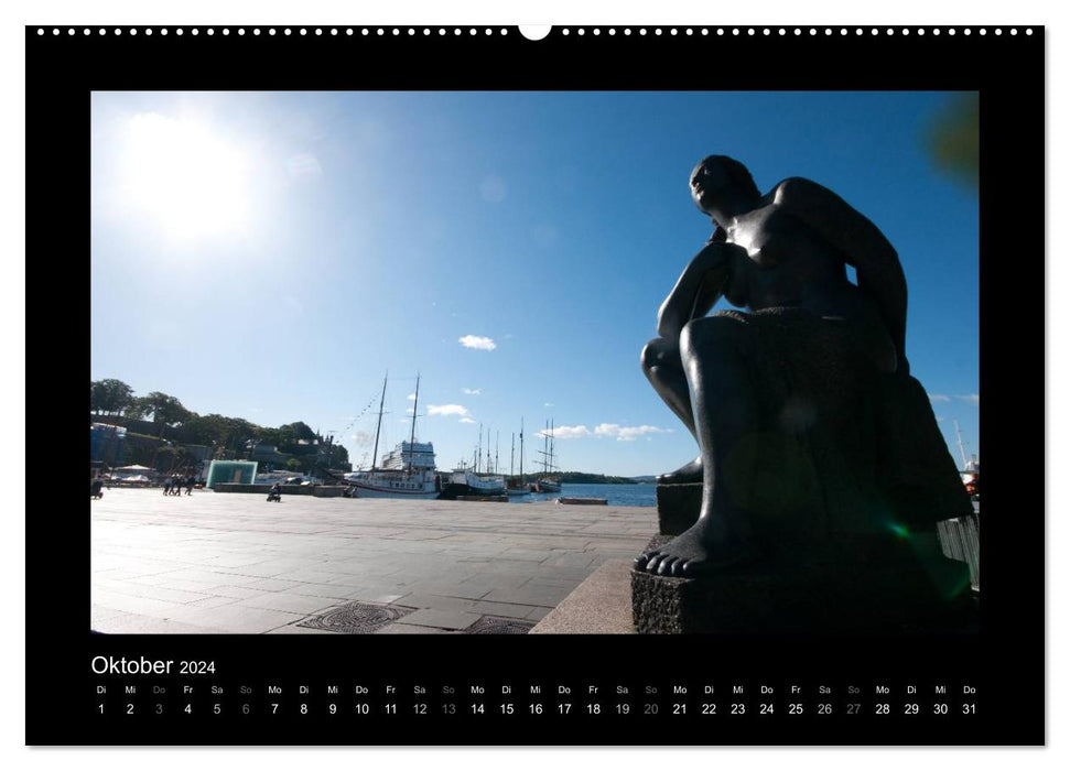 Oslo (CALVENDO Premium Wandkalender 2024)