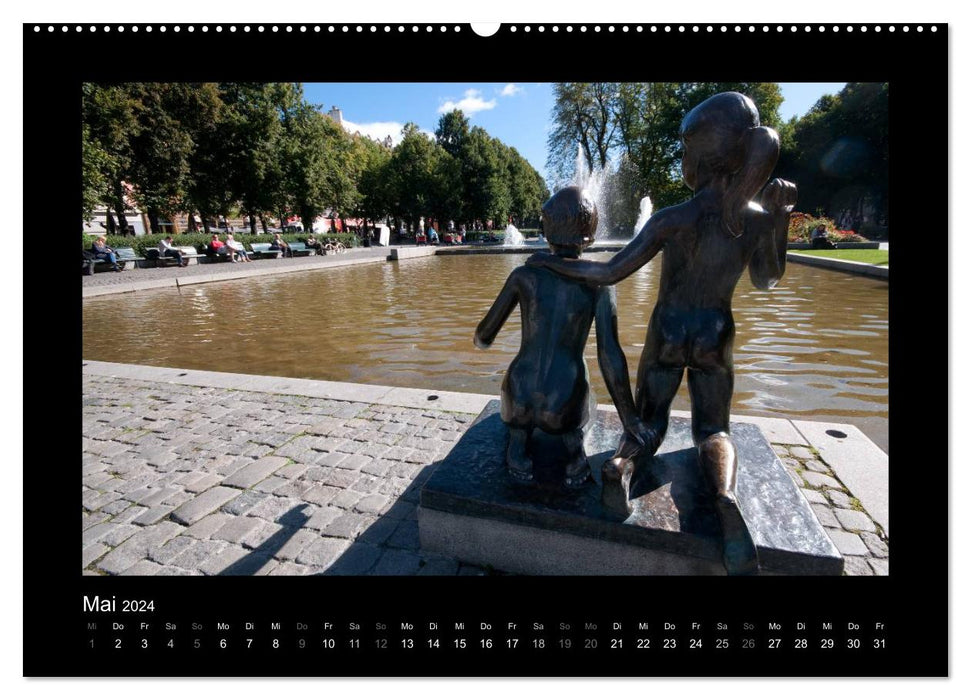 Oslo (CALVENDO Premium Wandkalender 2024)