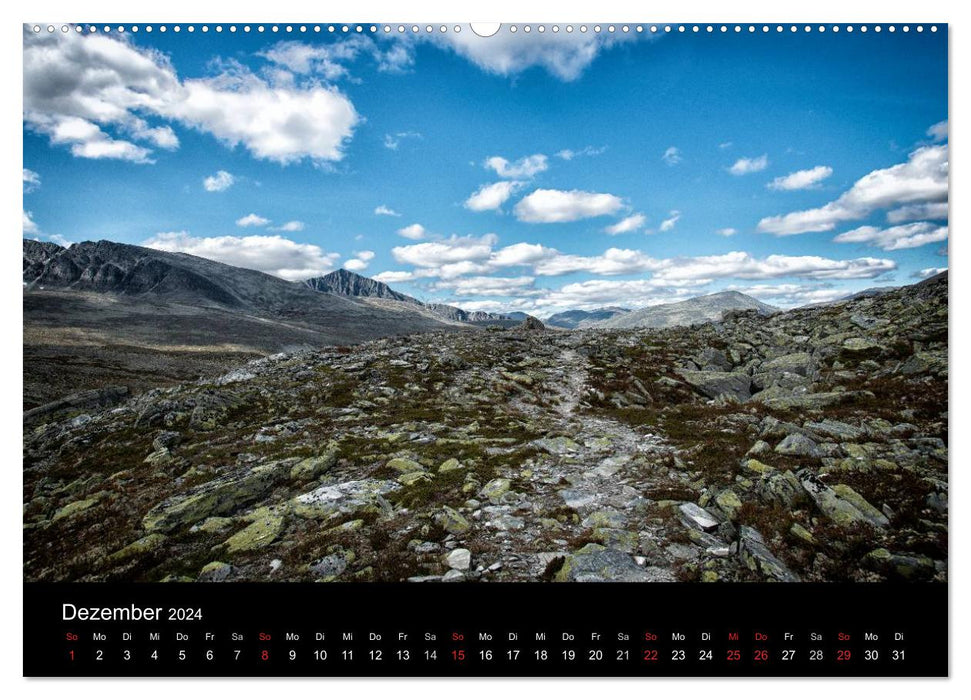 Norwegen - Alpine Landschaften (CALVENDO Premium Wandkalender 2024)