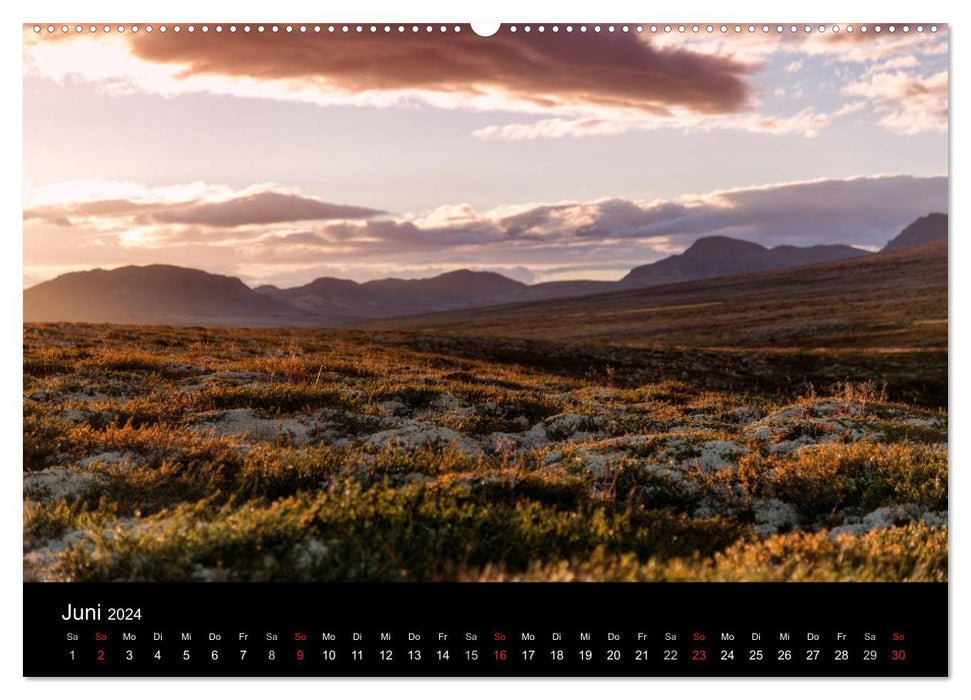 Norway - Alpine landscapes (CALVENDO Premium Wall Calendar 2024) 