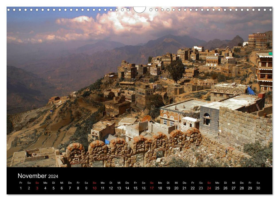 Yemen - "Arabia Felix" (CALVENDO wall calendar 2024) 