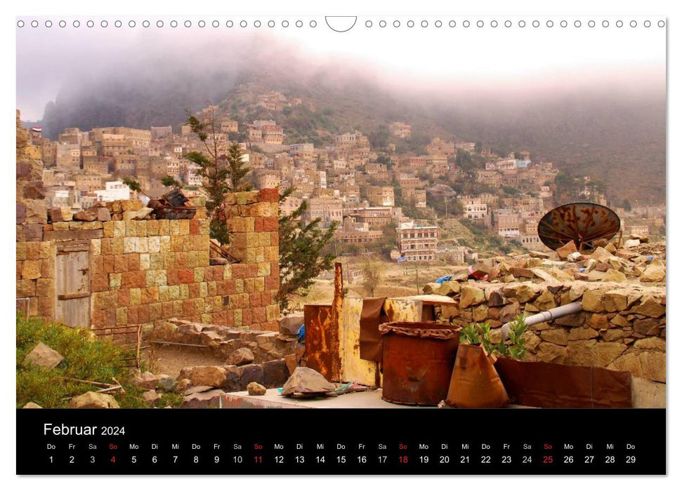 Jemen - "Arabia Felix" (CALVENDO Wandkalender 2024)