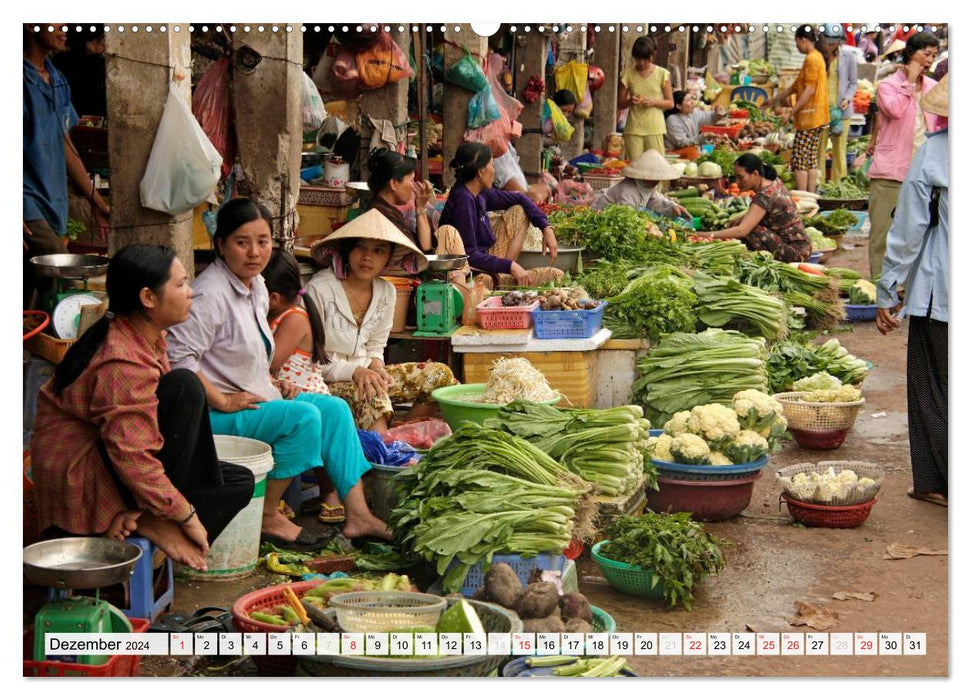 Vietnam (CALVENDO Premium Wandkalender 2024)