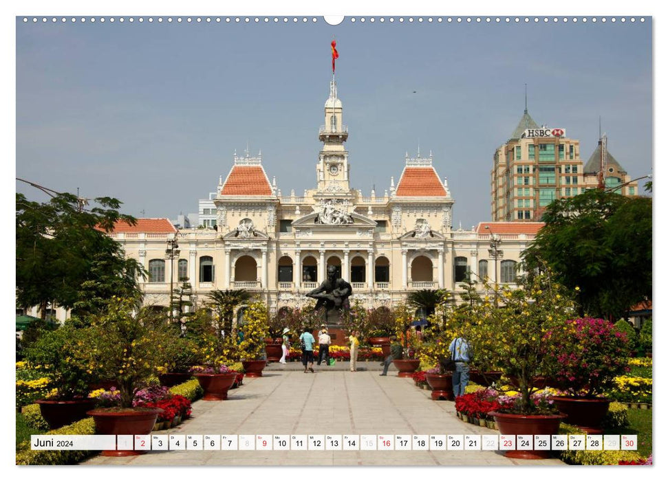 Vietnam (CALVENDO Premium Wall Calendar 2024) 