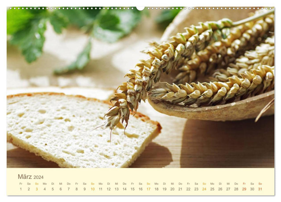 Delicacies from the kitchen (CALVENDO Premium Wall Calendar 2024) 