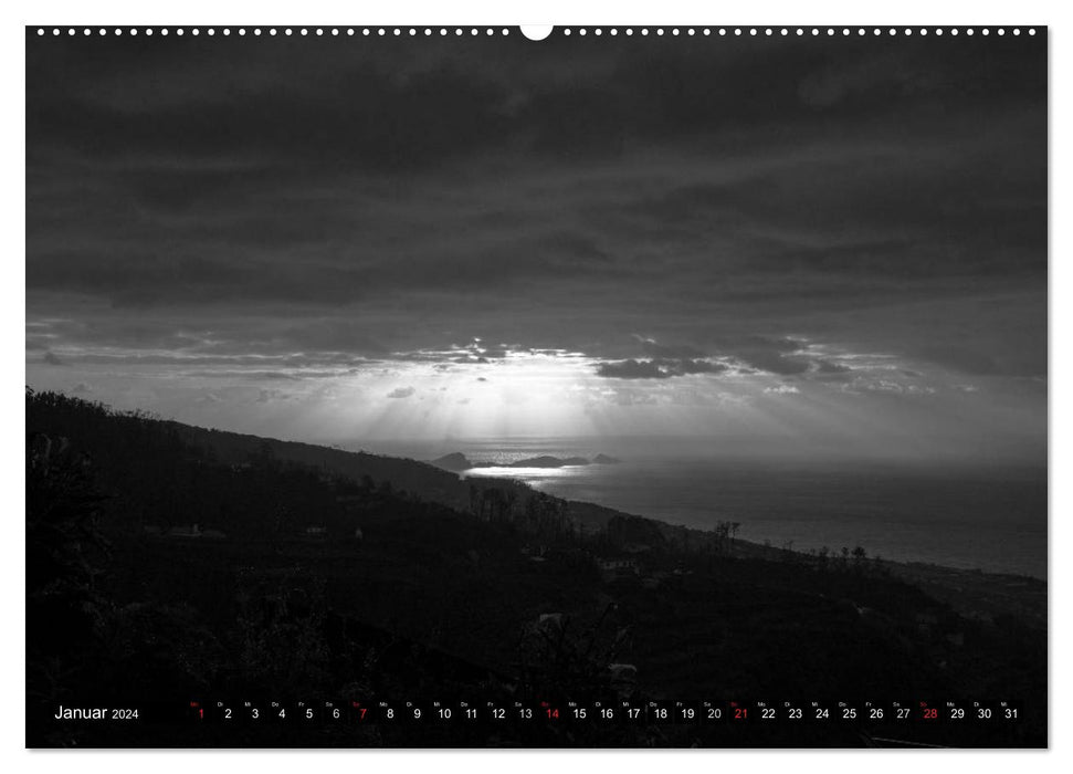 Silent moments in black and white (CALVENDO Premium Wall Calendar 2024) 