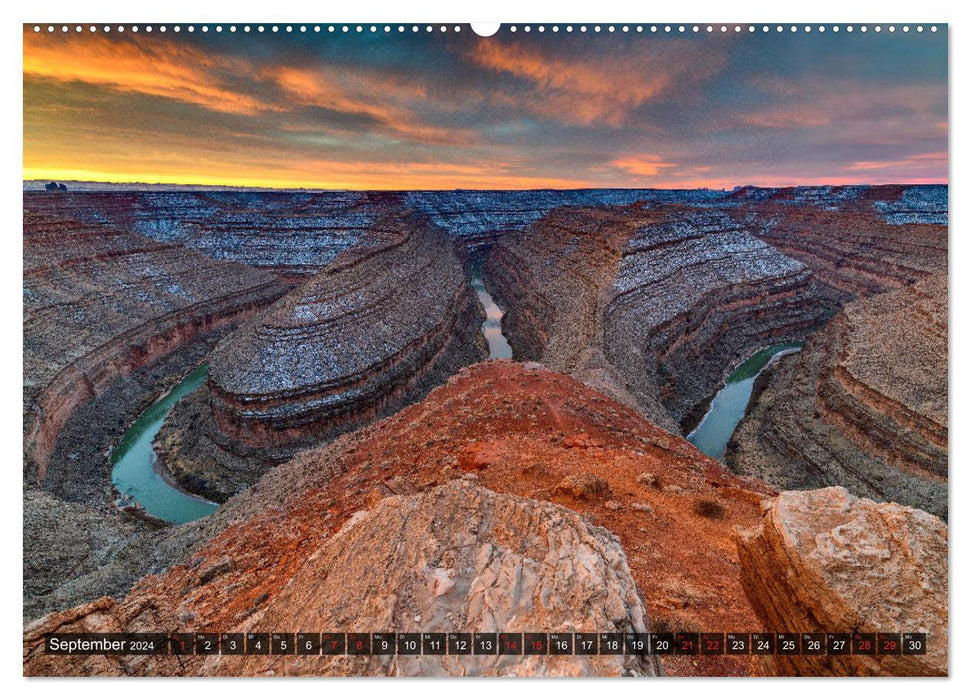 CANYONLAND, USA (CALVENDO Premium Wandkalender 2024)