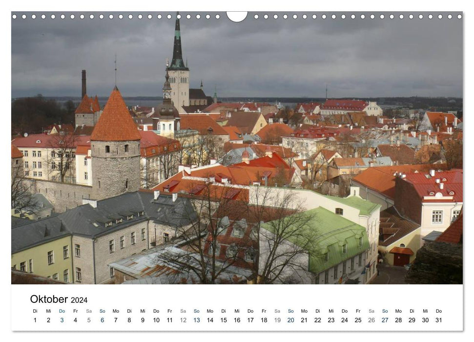 Tallinn (CALVENDO wall calendar 2024) 