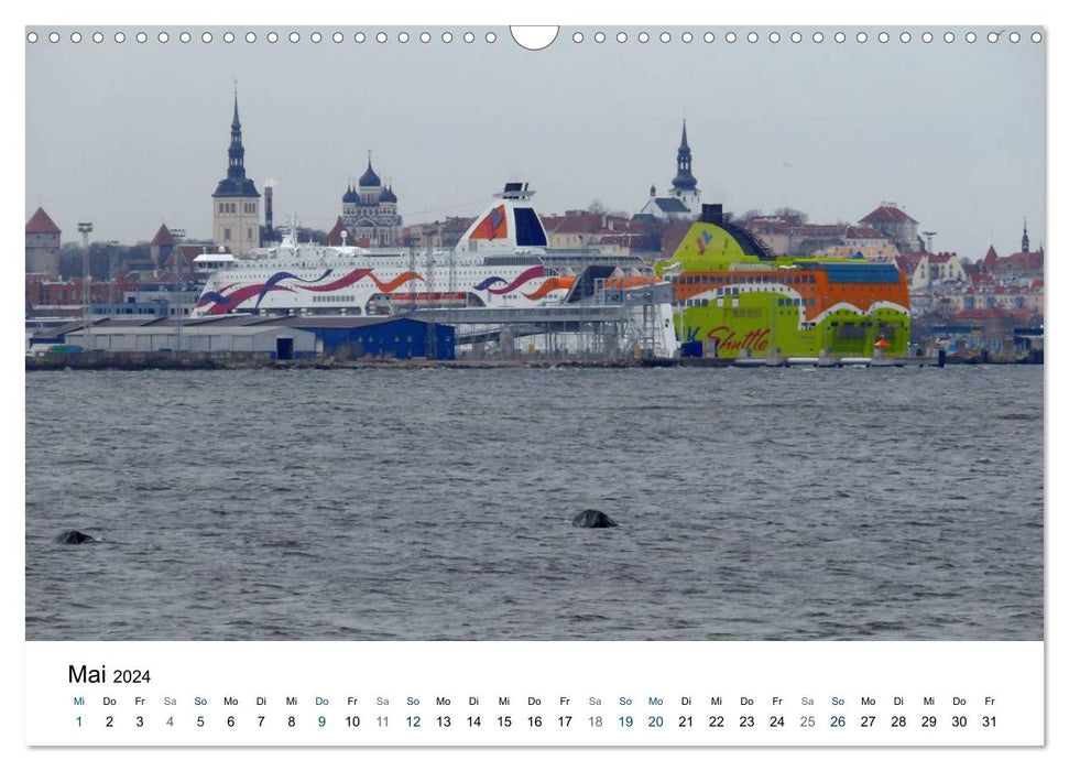 Tallinn (CALVENDO Wandkalender 2024)