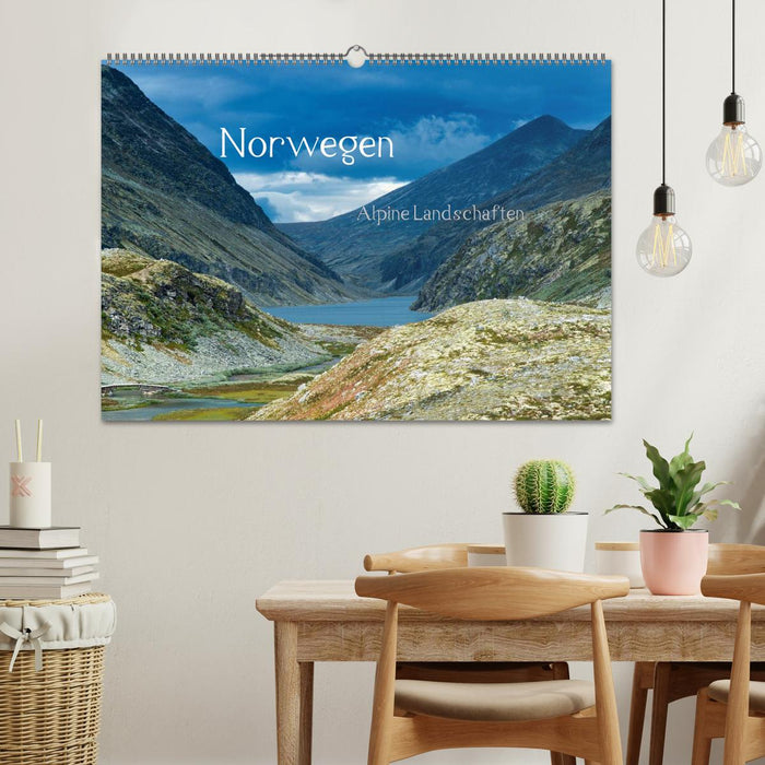 Norwegen - Alpine Landschaften (CALVENDO Wandkalender 2024)