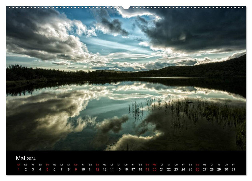 Norway - Alpine landscapes (CALVENDO wall calendar 2024) 