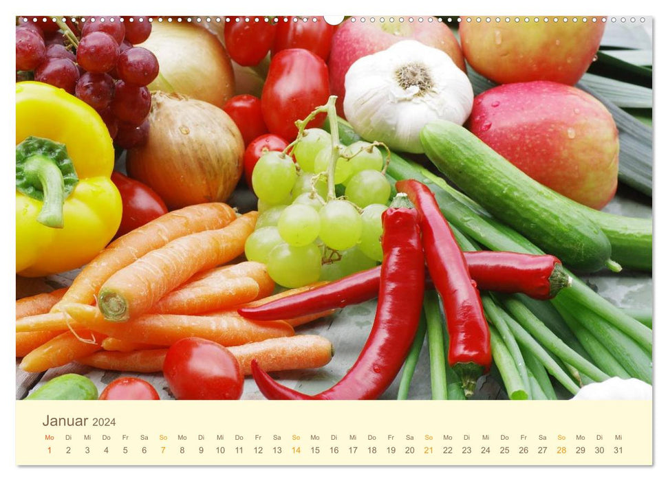 Delicacies from the kitchen (CALVENDO wall calendar 2024) 