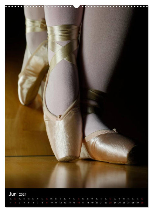 Ballet (CH version) (CALVENDO wall calendar 2024) 