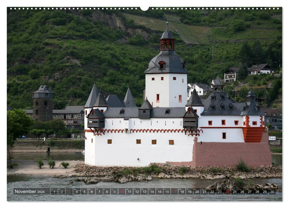 German Castles (CALVENDO Wall Calendar 2024) 