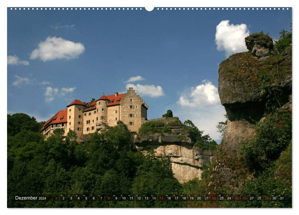 Châteaux allemands (Calendrier mural CALVENDO 2024) 