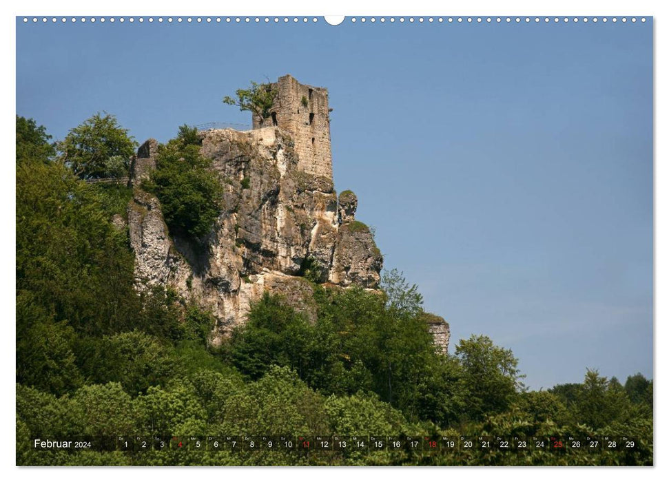 Deutsche Burgen (CALVENDO Wandkalender 2024)