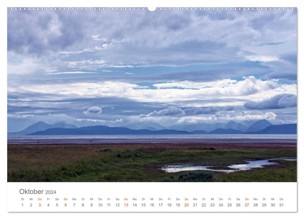 Ciel et hautes terres (Calvendo Premium Wall Calendar 2024) 